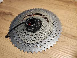 Jó állapotú Sunrace sor 11-50 11s CSMX80 Mountain Bike Alkatrész, MTB Váltó / Váltószett használt ELADÓ