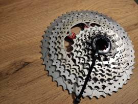Jó állapotú Sunrace sor 11-50 11s CSMX80 Mountain Bike Alkatrész, MTB Váltó / Váltószett használt ELADÓ