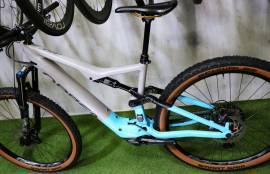 ORBEA RISE H15 EP8 RS FOX 36 XT-12 Elektromos Mountain Bike 29" össztelós / fully Shimano használt ELADÓ