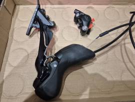 SHIMANO GRX gravel szett egyben, kiváló állapotban GRX 400 Road Bike & Gravel Bike & Triathlon Bike Component, Road / Gravel Bike Derailleurs mechanical used For Sale