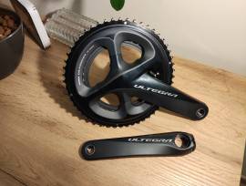 Kitűnő állapotú Ultegra 8000 hajtómű 2×11 FC-R8000 Országúti / Gravel / Triatlon Alkatrész, Országúti Hajtásrendszer használt ELADÓ