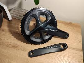 Kitűnő állapotú Ultegra 8000 hajtómű 2×11 FC-R8000 Road Bike & Gravel Bike & Triathlon Bike Component, Road Bike Drivetrain used For Sale
