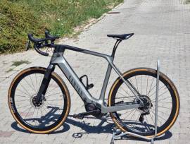 CANYON Csúcs karbon speed gravel ebike Force AXS DT Swiss Elektromos Országúti / Gravel Bosch használt ELADÓ