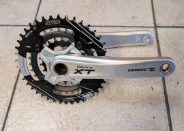 Shimano Deore XT hajtómű! Shimano Deore XT  Mountain Bike Alkatrész, MTB Hajtásrendszer használt ELADÓ