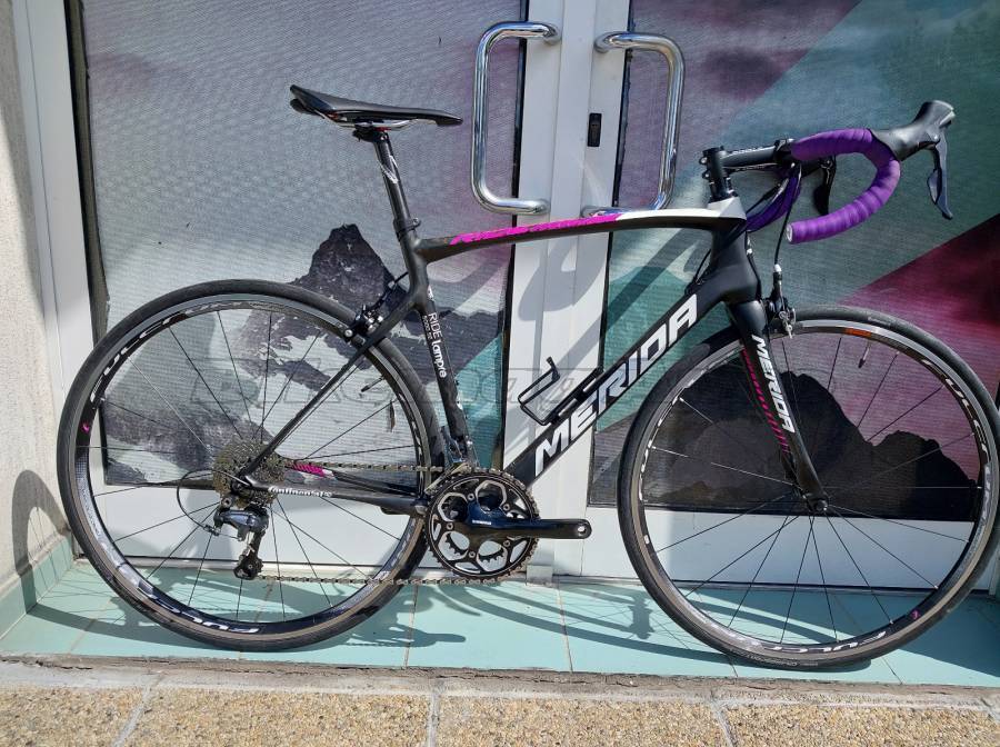 MERIDA RIDE 5000 SE Carbon Lampre Ultegra (M/L ) (Patika) Road bike Shimano Ultegra calliper brake new / not used For Sale