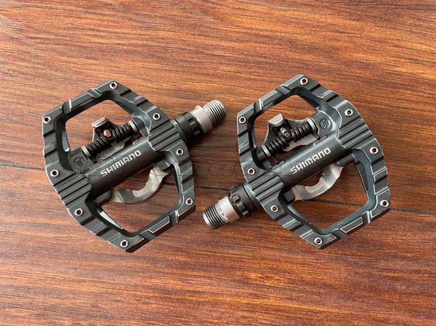 Shimano PD-EH500 keretes kombinált (SPD patent és platform) pedál Shimano PD-EH500 Road Bike & Gravel Bike & Triathlon Bike Component, Road Bike Drivetrain shimano outi used For Sale