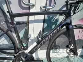 SPECIALIZED Tarmac SL6  Carbon  105  ( Nagyon szép.)( 54 ) Országúti Shimano 105 tárcsafék nem használt ELADÓ