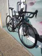 SPECIALIZED Tarmac SL6  Carbon  105  ( Nagyon szép.)( 54 ) Országúti Shimano 105 tárcsafék nem használt ELADÓ
