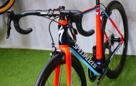 SPECIALIZED TARMAC CARBON RED eTap DURA Road bike used For Sale