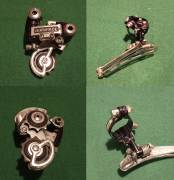 Dura-Ace 7100 szett. Országúti Országúti / Gravel / Triatlon Alkatrész, Országúti Hajtásrendszer Shimano Dura Ace shimano outi használt ELADÓ