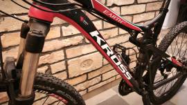 KROSS EARTH 1.0  Mountain Bike 26" össztelós / fully Shimano SLX használt ELADÓ