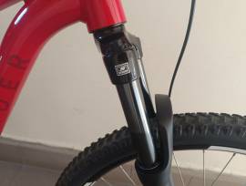 ROCKRIDER Expl 100 S  Mountain Bike 29" össztelós / fully Shimano Deore használt ELADÓ