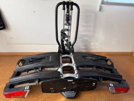 Thule Easyfold XT 934 vonóhorogra szerelhető kerékpártartó 3 kerékpárhoz tartozékokkal Thule EASYFOLD XT 934 Trailers towbar used For Sale