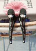 Shimano Dura-Ace ST-9001 fékváltókar szett, 2x11 speed. Nagyon szép állapot, hibátlan működés!  .  Országúti / Gravel / Triatlon Alkatrész, Országúti Fék / Fékváltókar mechanikus használt ELADÓ
