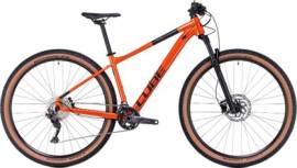CUBE ATTENTION FIRE ORANGE Mountain Bike 29" elöl teleszkópos Shimano Deore használt ELADÓ