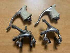 Campagnolo Chorus patkófék és retro fékkar Chorus Országúti / Gravel / Triatlon Alkatrész, Országúti Fék / Fékváltókar mechanikus Campagnolo Chorus használt ELADÓ