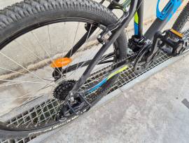 BTWIN RR340 blue yellow Mountain Bike 26" front suspension used For Sale