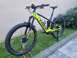 TREK Rail 9.7 Raw Carbon/Volt XL Electric Mountain Bike 29" dual suspension Bosch SRAM NX Eagle used For Sale