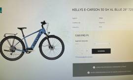 KELLYS E-Carson 30  Electric Trekking/cross 25 km/h Shimano 700 + Wh used For Sale