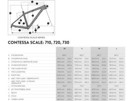 SCOTT Contessa Scale 720 ( 2015 ) Mountain Bike 27.5" (650b) elöl teleszkópos Shimano Deore használt ELADÓ