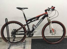 MERIDA Ninety-Six Carbon 3500-D Mountain Bike 26" össztelós / fully Shimano XTR használt ELADÓ