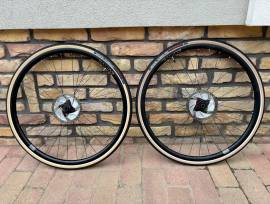 HOPE 20FIVE 32H piros eloxált agyas kerékszett 20five Road Bike & Gravel Bike & Triathlon Bike Component, Road Bike Wheels / Tyres 28" used For Sale