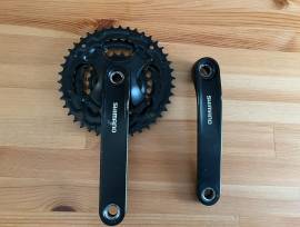 Shimano FC-TY301 hajtómű. FC-TY301 Mountain Bike Components, MTB Drivetrain used For Sale