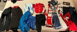 Egy kupac ruha csak egyben! Decathlon és egyebek Cycling Clothing L/XL used male/unisex For Sale