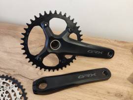 Újszerű GRX 820 szett 1×12 GRX 820 Országúti / Gravel / Triatlon Alkatrész, Országúti Fék / Fékváltókar mechanikus nem használt ELADÓ