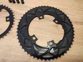 Szép állapotú AbsoluteBlack lánctányér 53-39 AbsoluteBlack  Országúti / Gravel / Triatlon Alkatrész, Országúti Hajtásrendszer használt ELADÓ