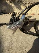 4 dugattyús fékszett Shimano Mountain Bike Alkatrész, MTB Fék / Fékszett használt ELADÓ