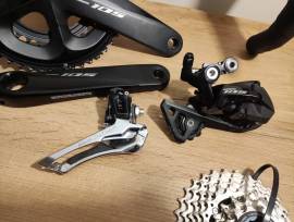 Újszerű Shimano 105 mechanikus szett 2×11 Shimano 105 Road Bike & Gravel Bike & Triathlon Bike Component, Road Bike Brakes & Brake Parts mechanical used For Sale