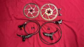 SRAM Code R e+h tárcsafék-szett, 228km futás, ÚJSZERŰ SRAM Code R e+h tárcsafék-szett, 228km futás Mountain Bike Components, MTB Brakes & Brake Parts used For Sale