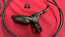 SRAM Code R e+h tárcsafék-szett, 228km futás, ÚJSZERŰ SRAM Code R e+h tárcsafék-szett, 228km futás Mountain Bike Alkatrész, MTB Fék / Fékszett használt ELADÓ