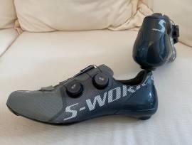 Specialized S Works Rd 7 Méret 44 Kerékpáros Cipő Shimano Keo Look S Works Rd 7 Shoes / Socks / Shoe-Covers 44 Road used male/unisex For Sale