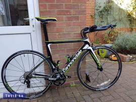 CANNONDALE Slice Carbon 105 Országúti, Triatlon Shimano 105 patkófék nem használt ELADÓ