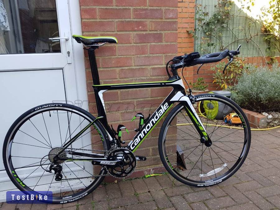 CANNONDALE Slice Carbon 105 Országúti, Triatlon Shimano 105 patkófék nem használt ELADÓ