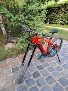 FLYER ebike Elektromos Mountain Bike elöl teleszkópos Bosch használt ELADÓ