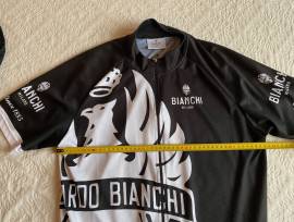 Bianchi Kerékpáros Póló Mez Nadrág Méret XL Újszerű Állapot Bianchi Cycling Tights / Cycling Shorts used male/unisex For Sale