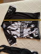 Bianchi Kerékpáros Póló Mez Nadrág Méret XL Újszerű Állapot Bianchi Cycling Tights / Cycling Shorts used male/unisex For Sale