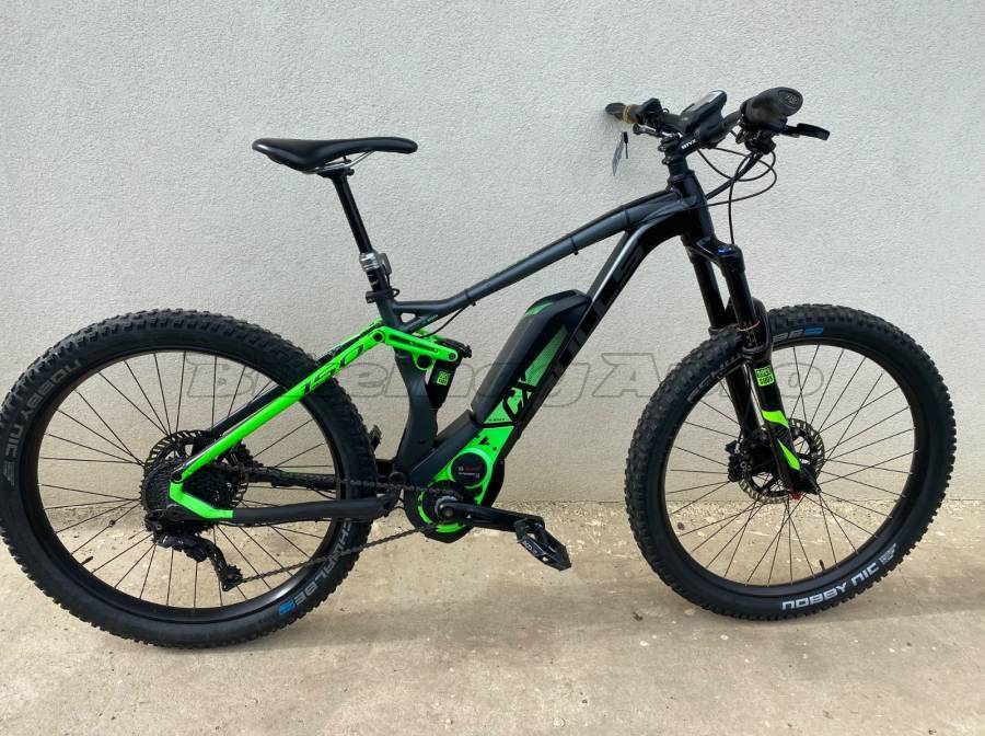 BULLS SIX50+ Ef53 Elektromos Mountain Bike 27.5" (650b) össztelós / fully Bosch Shimano Deore XT használt ELADÓ
