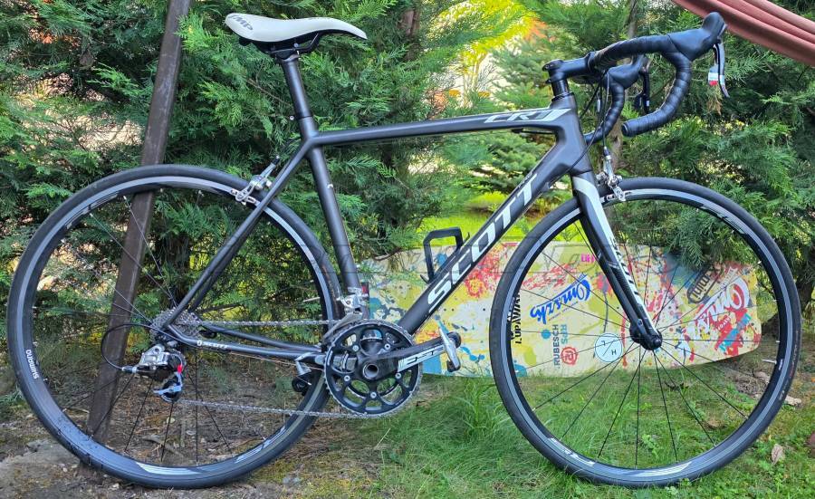 SCOTT CR1 full carbon Országúti SRAM Red patkófék használt ELADÓ