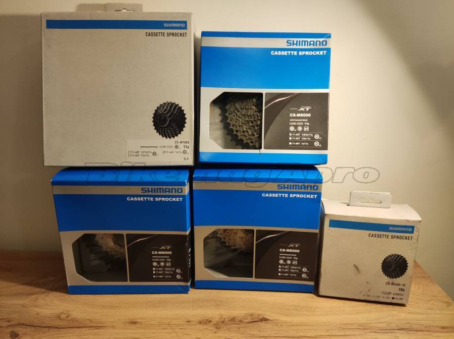 Új Shimano fogaskoszorúk 10-11s XT,SLX Road Bike & Gravel Bike & Triathlon Bike Component, Road / Gravel Bike Derailleurs mechanical new / not used For Sale