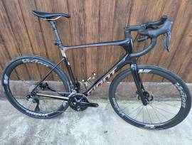 GIANT DEFY ADVANCED PRO 2 Road bike Shimano 105 Di2 disc brake used For Sale
