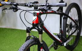 GHOST HTX Carbon XT 3x10sp RS Reba Dual Air Mountain Bike 26" elöl teleszkópos használt ELADÓ
