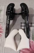 Campagnolo Super Record karbon fékváltókar szett. Újszerű! 2x11 sebességes.  . Országúti / Gravel / Triatlon Alkatrész, Országúti Fék / Fékváltókar mechanikus használt ELADÓ