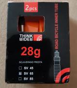 Új TPU ultralight országúti belső párban. Ár/pár! Szelephossz: 45, 65, 85mm. Szélesség: 18-32c. .  Országúti / Gravel / Triatlon Alkatrész, Országúti  Kerék / Felni / Gumi nem használt ELADÓ