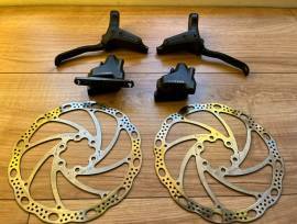 Tektro HD-R280 hidraulikus fékszett eladó Miskolcon Tektro HD-R280  Road Bike & Gravel Bike & Triathlon Bike Component, Road Bike Brakes & Brake Parts mechanical used For Sale