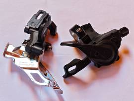 Shimano SLX Direct Mount első váltó szett M671 Mountain Bike Alkatrész, MTB Váltó / Váltószett használt ELADÓ