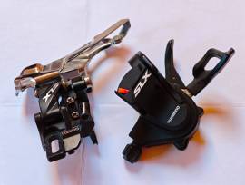 Shimano SLX Direct Mount első váltó szett M671 Mountain Bike Alkatrész, MTB Váltó / Váltószett használt ELADÓ